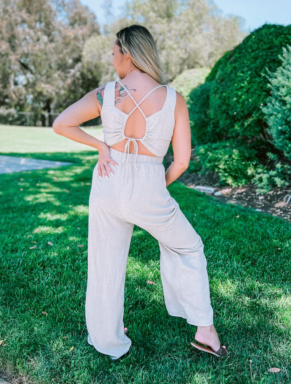 criss cross overalls