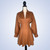 ON SALE- Terracotta High Waist Tie Back Dress