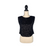 ON SALE- Black Sequin Padded Shoulder Top