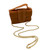 Zaylee Mini Tan Hand Bag with Attachable Shoulder Strap