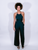 Yoko Black Halter Neck with Side Cut-Outs Jumpsuit