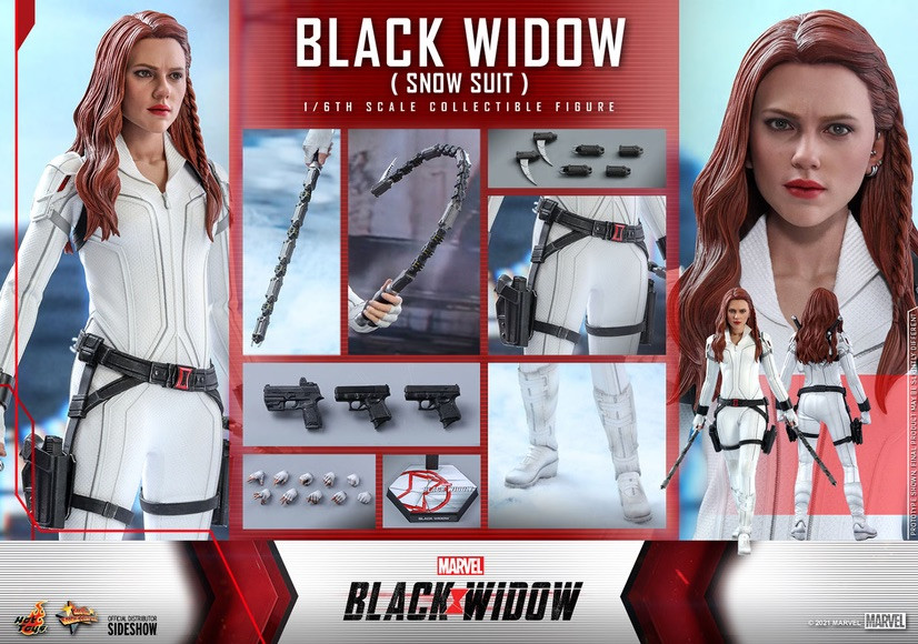 ホットトイズ 1/6 ブラック ウィドウ スノースーツ版 MMS601 Marvel's BLACK WIDOW (Snow Suit Version) 1:6 Sixth Scale Figure