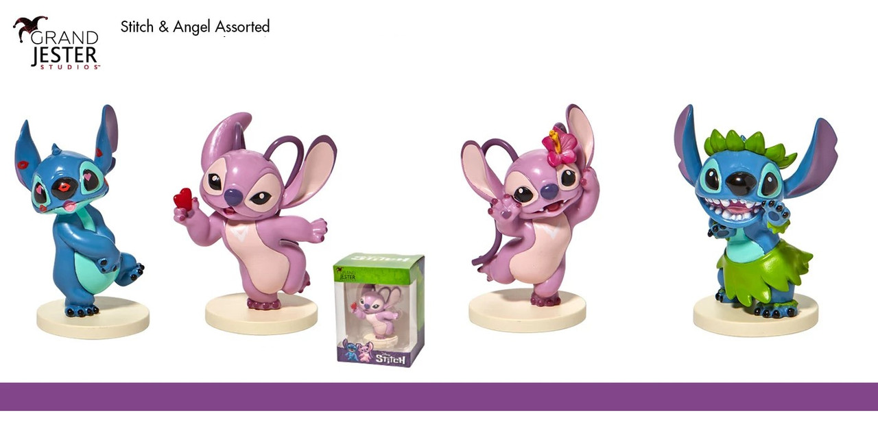 Disney's Lilo & Stitch STITCH & ANGEL 3.5 Figurine Set of 4 by Grand  Jester - O'Smiley's Dolls & Collectibles, LLC