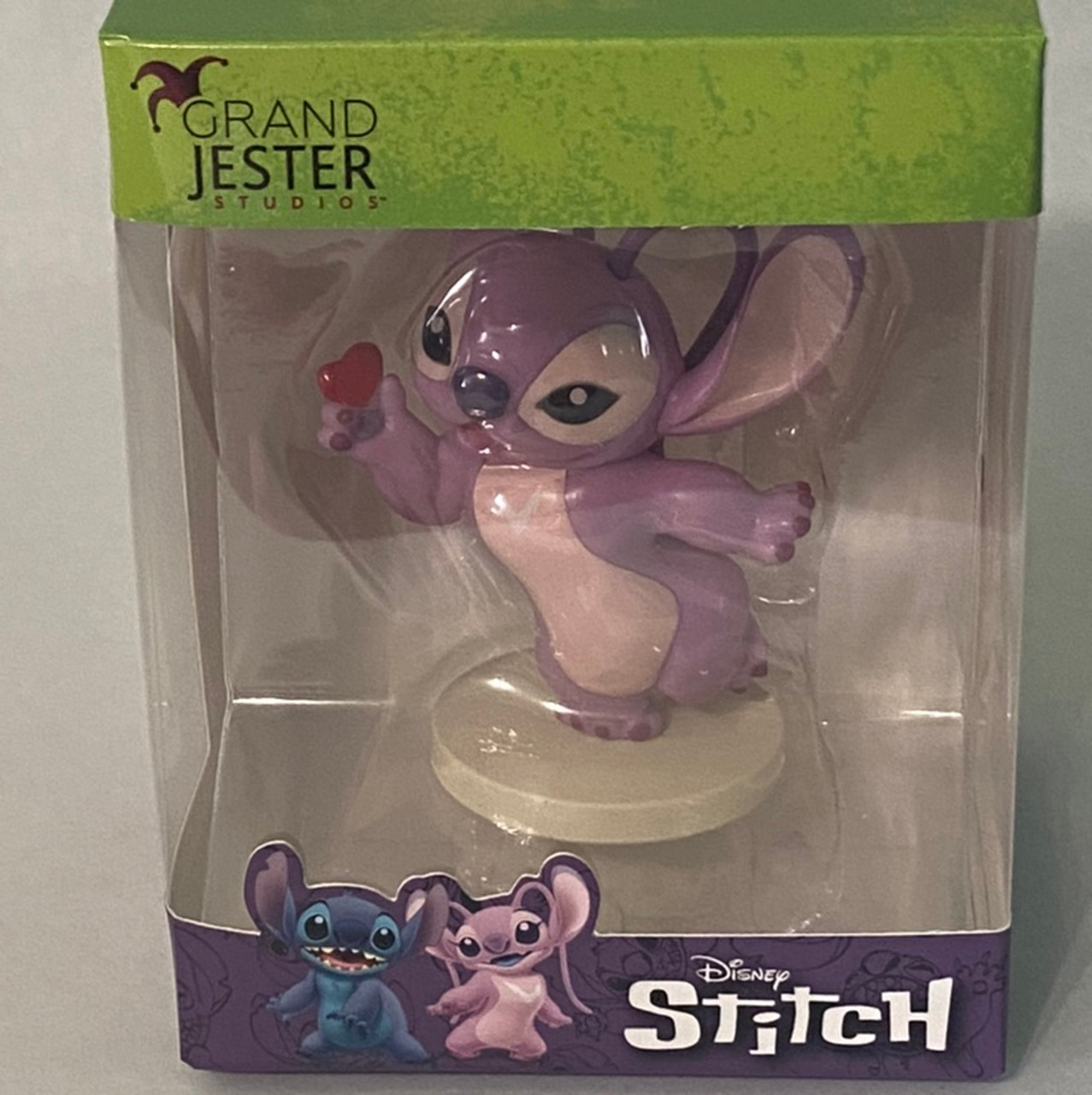Disney Grand Jester Studios Figurine - Stitch & Angel - Angel with Heart