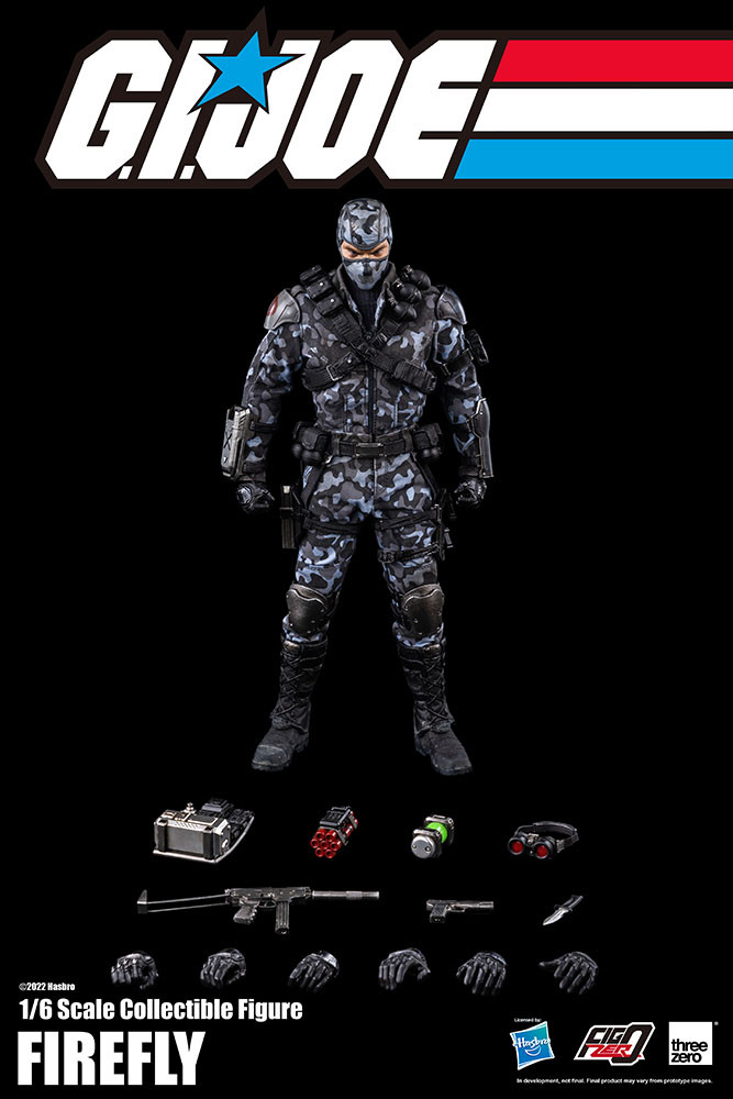 FIREFLY G.I. Joe ARAH Sixth Scale 1:6 Figure by Threezero & Hasbro
