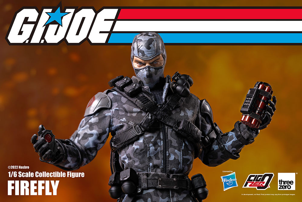 FIREFLY G.I. Joe ARAH Sixth Scale 1:6 Figure by Threezero & Hasbro
