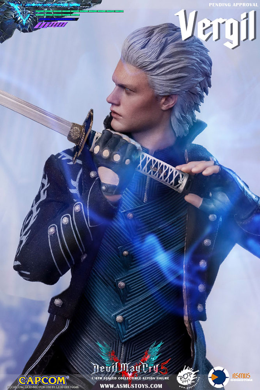 Capcom's DEVIL MAY CRY 5: VERGIL 1:6 Scale by Asmus Toys DMC500 -  O'Smiley's Dolls & Collectibles, LLC