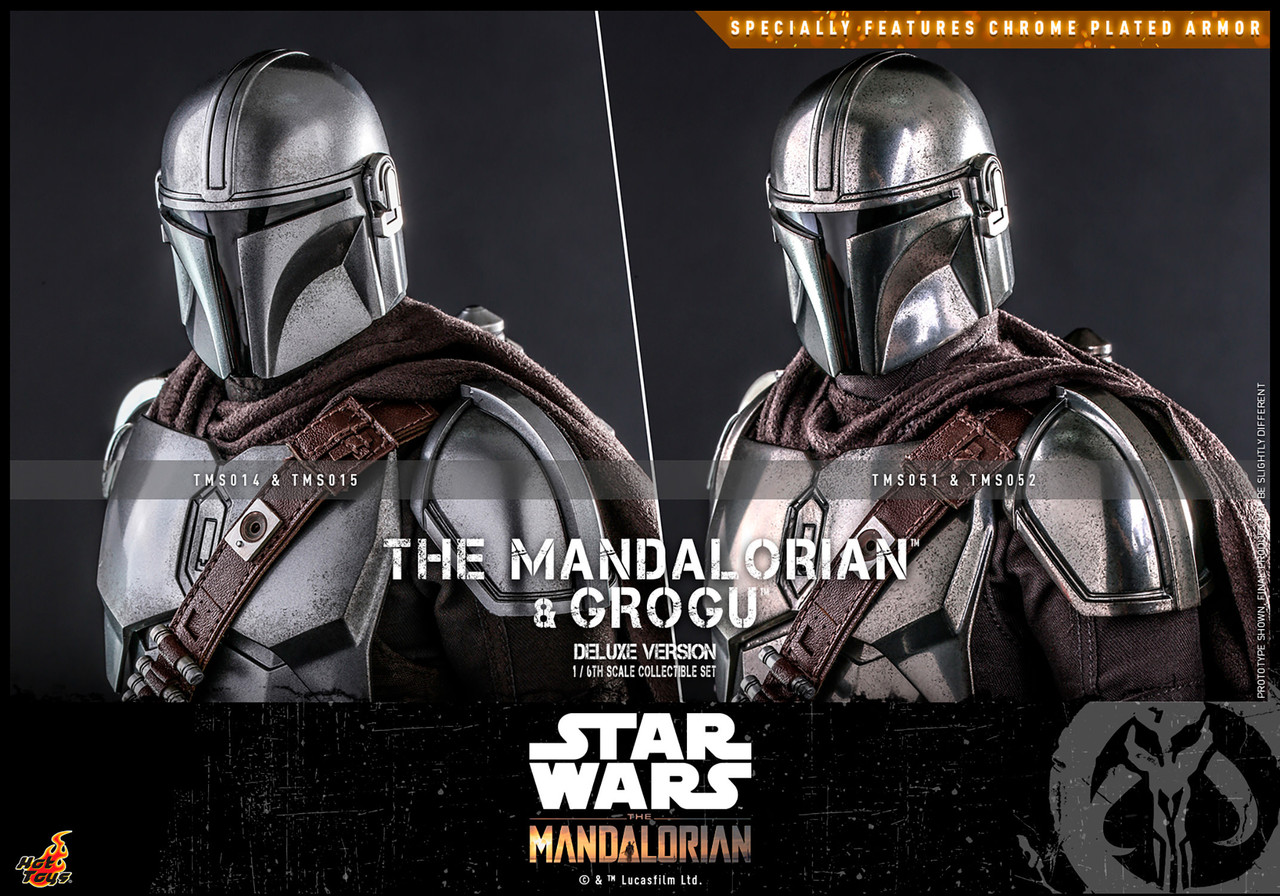 Star Wars: THE MANDALORIAN™ and GROGU DELUXE VER Sixth Scale 1:6