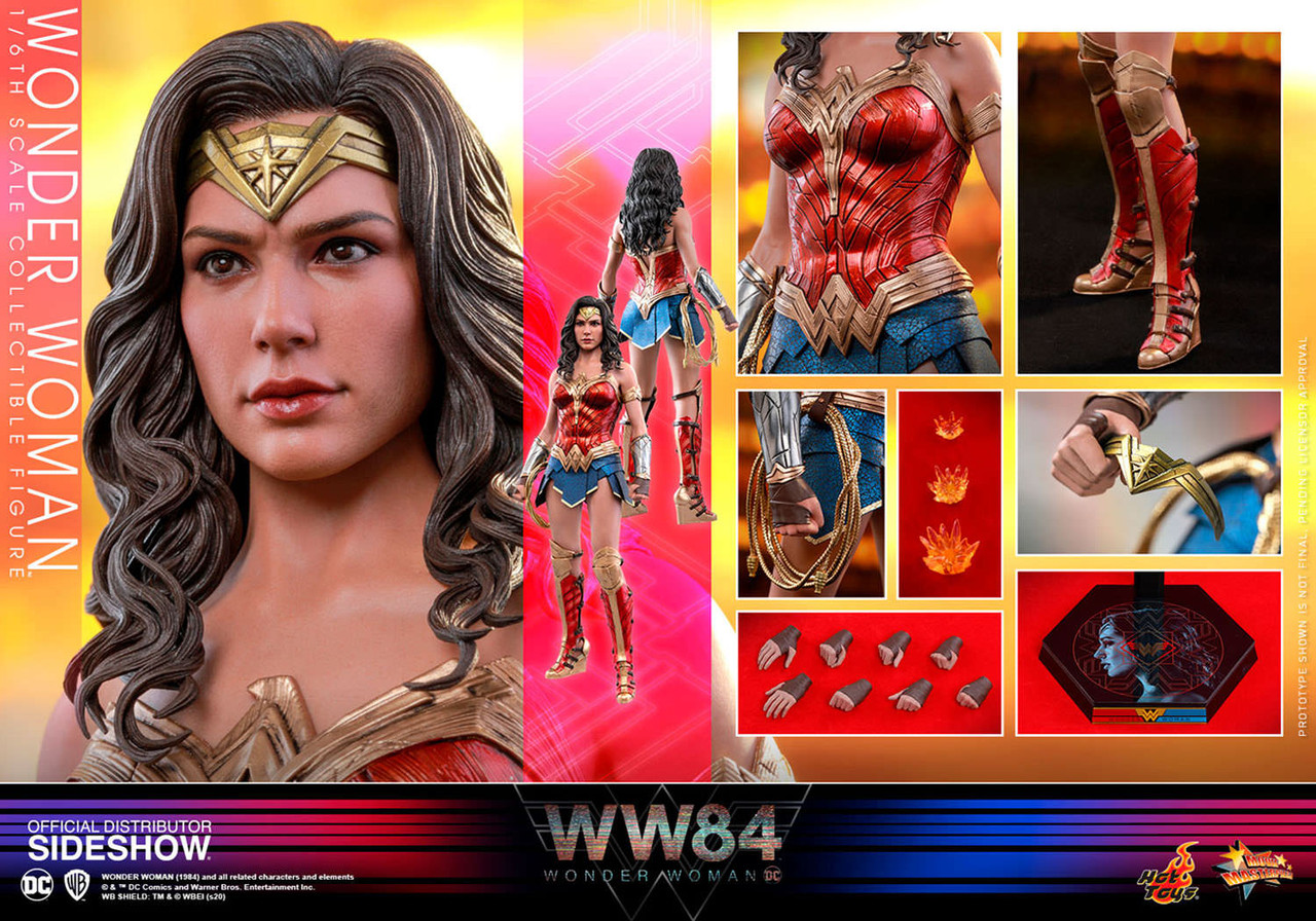 Wonder Woman 1984 WONDER WOMAN (Gal Gadot) WW84 Sixth 1:6 Scale Figure by Hot  Toys MMS584 - O'Smiley's Dolls u0026 Collectibles