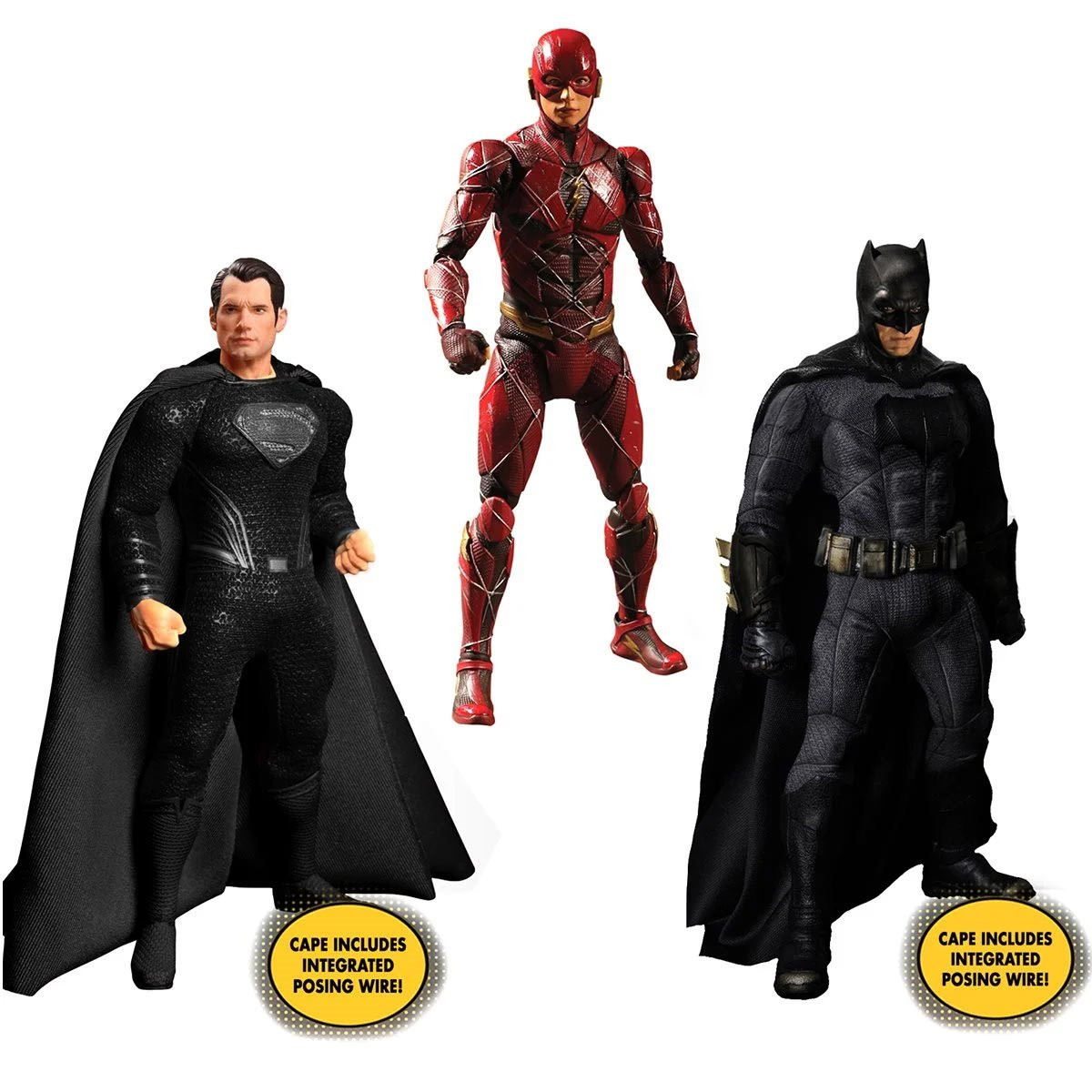 DC Zack Snyder's Justice League BATMAN, THE FLASH and SUPERMAN