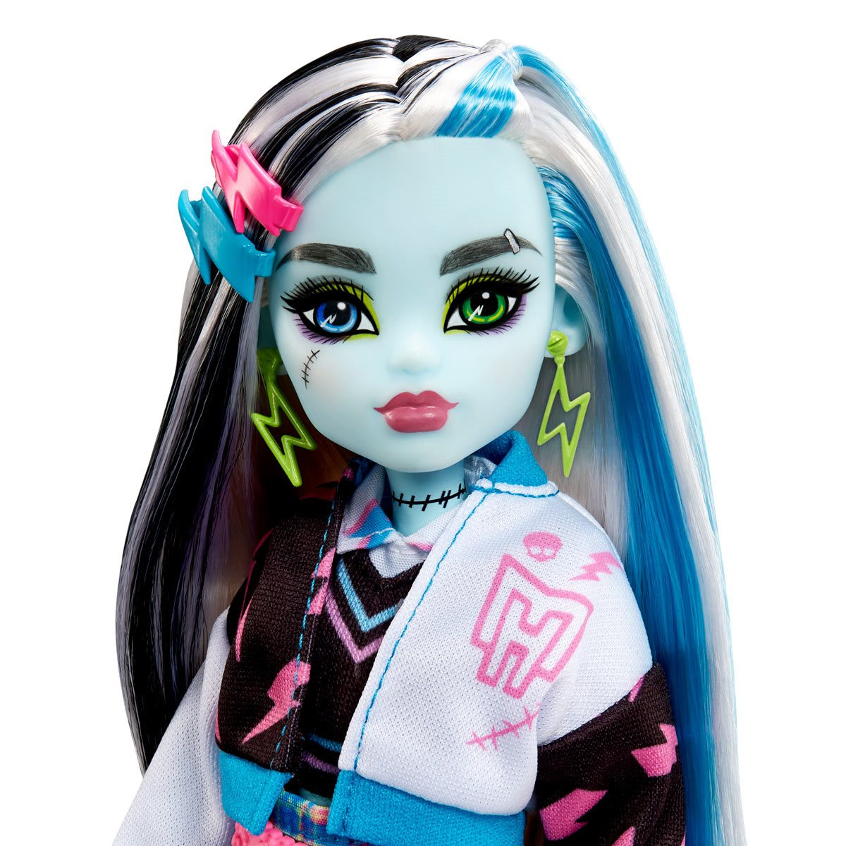 Monster High 2022 FRANKIE STEIN Doll with Pet WATZIE by Mattel - O