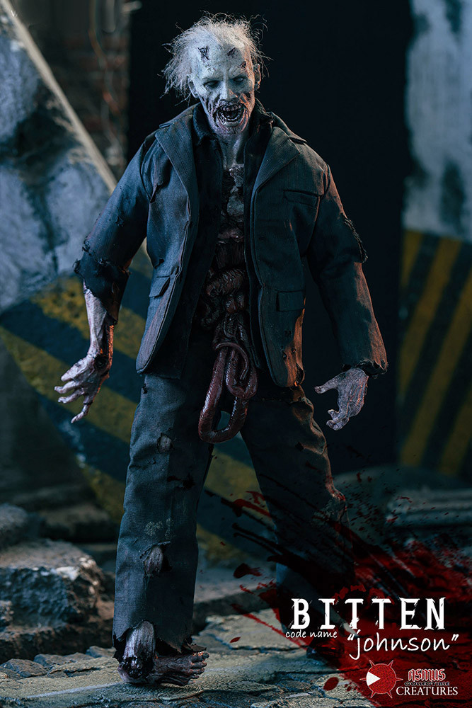 BITTEN: JOHNSON & JACKSON 1:6 Scale Zombie Action Figures by ASMUS