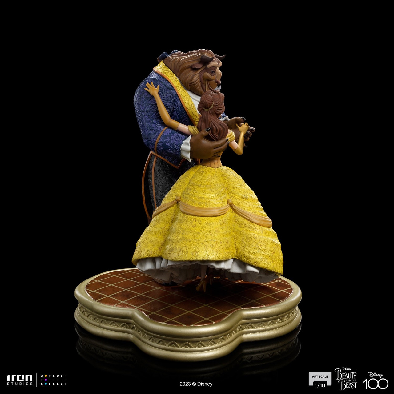 Disney's BEAUTY AND THE BEAST 1:10 Scale Statue by Iron