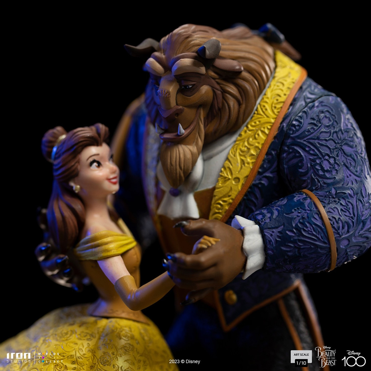 Disney's BEAUTY AND THE BEAST 1:10 Scale Statue by Iron