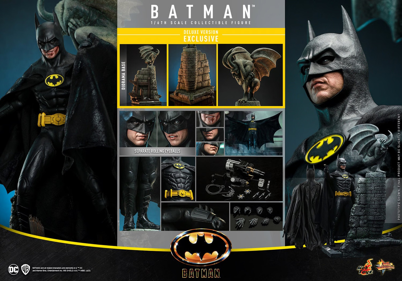 バットマン1/6スケールフィギュア+3体セット バットマン1/6スケールフィギュア+3体セット はきかえ