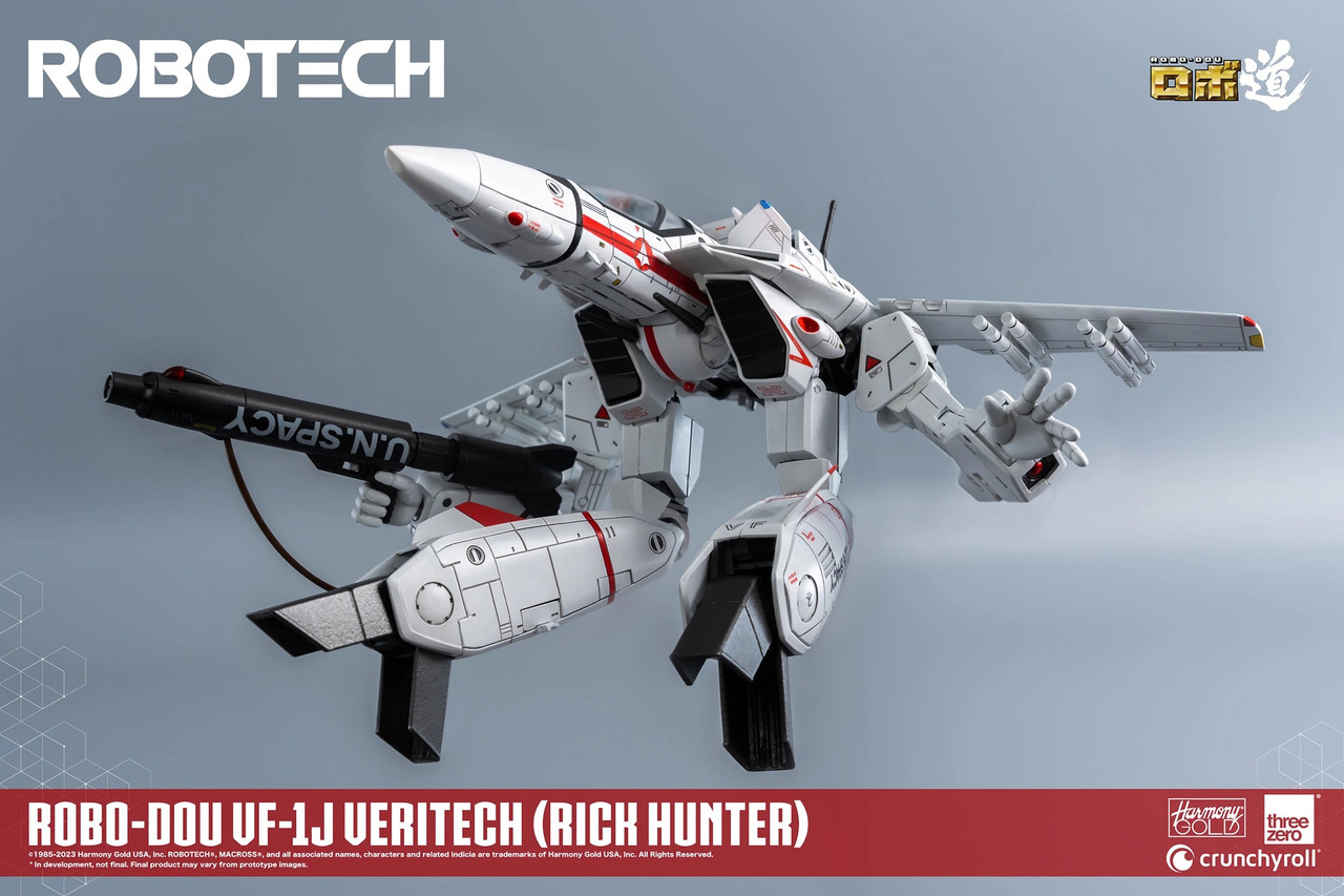 Robo‐Dou ROBOTECH VF-1J VERITECH (RICK HUNTER) Collectible Figure