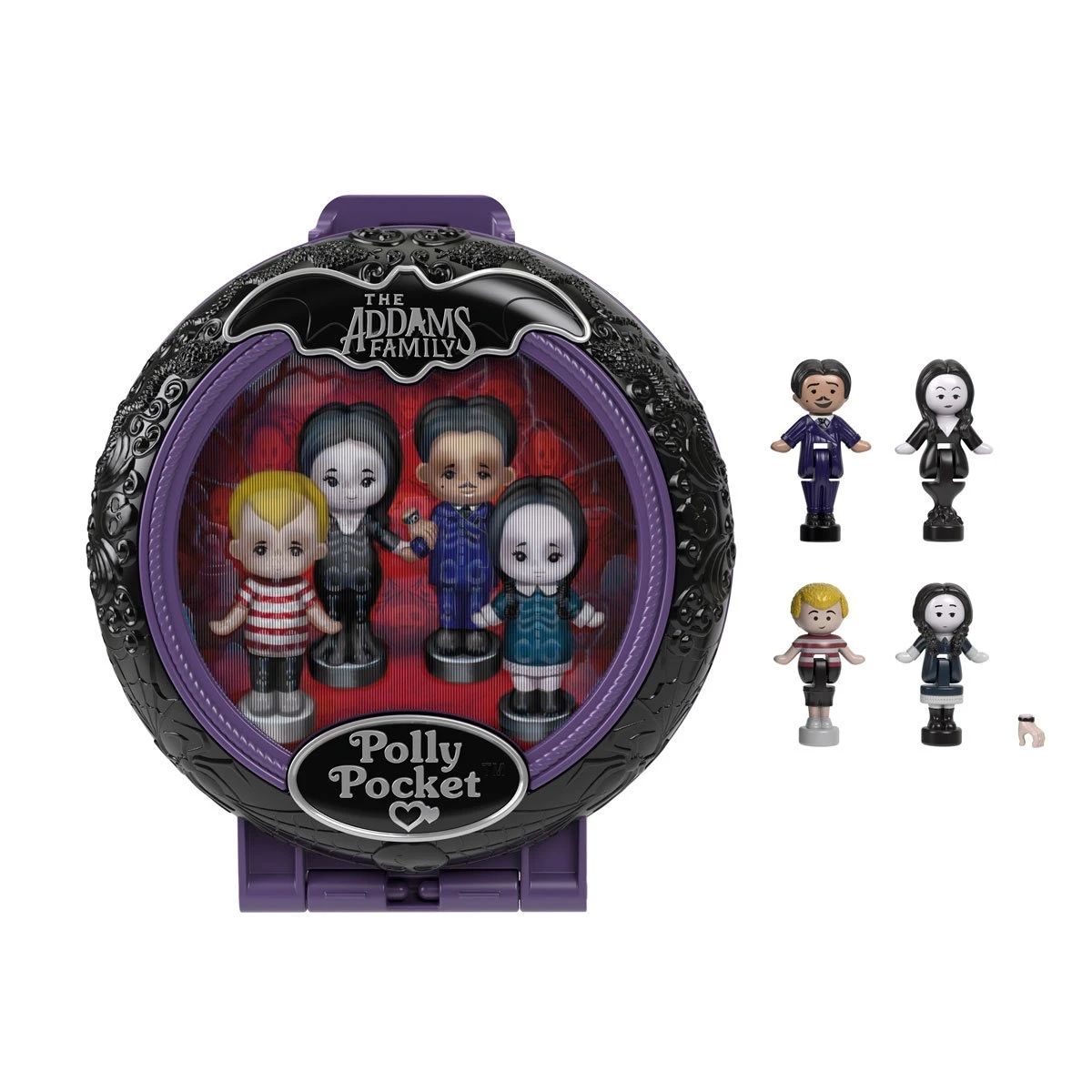 Polly Pocket ADDAMS FAMILY Compact Playset by Mattel