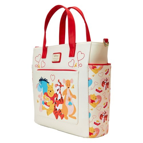 2025 WINNIE-THE-POOH and FRIENDS Convertible Crossbody TOTE Bag by