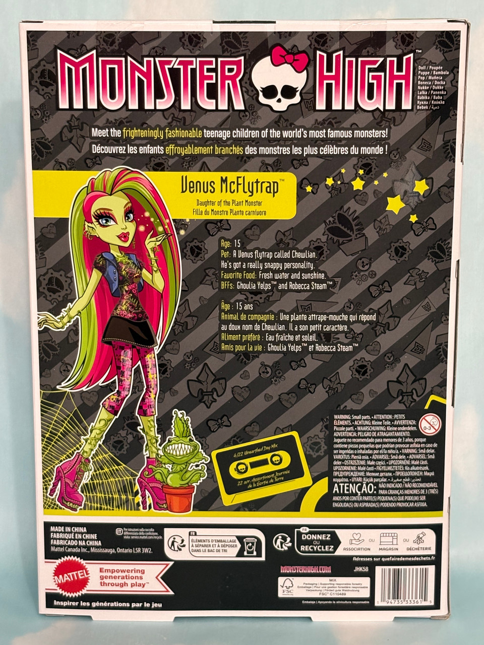 Monster High 2026 Monster High Creeproduction Boo-riginal VENUS