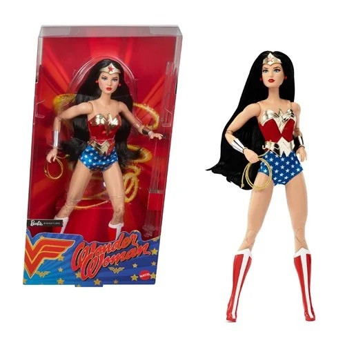85 Years DC WONDER WOMAN 2026 Black Label Signature Barbie Doll_JBJ36