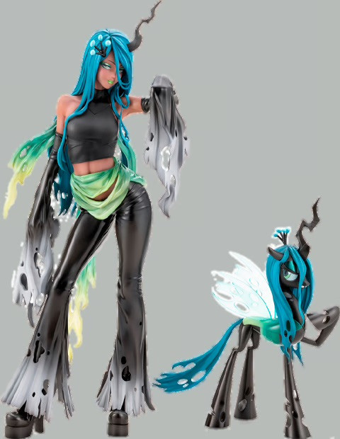 My Little Pony QUEEN CHRYSALIS by Bishoujo 1:7 Scale MLP Statue SV382