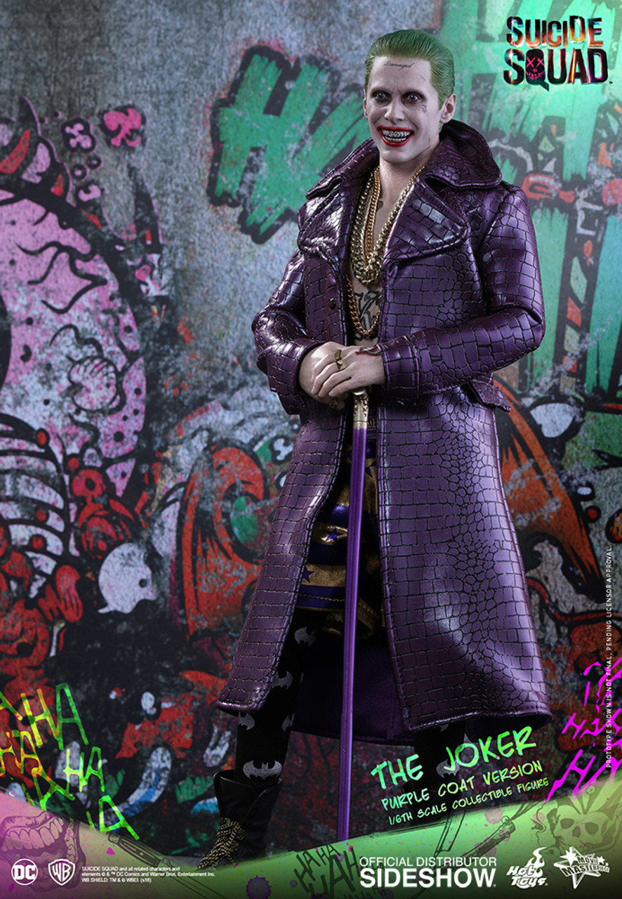 THE JOKER: SUICIDE SQUAD (Purple Coat) Hot Toys 1:6 Scale Figure_MMS382