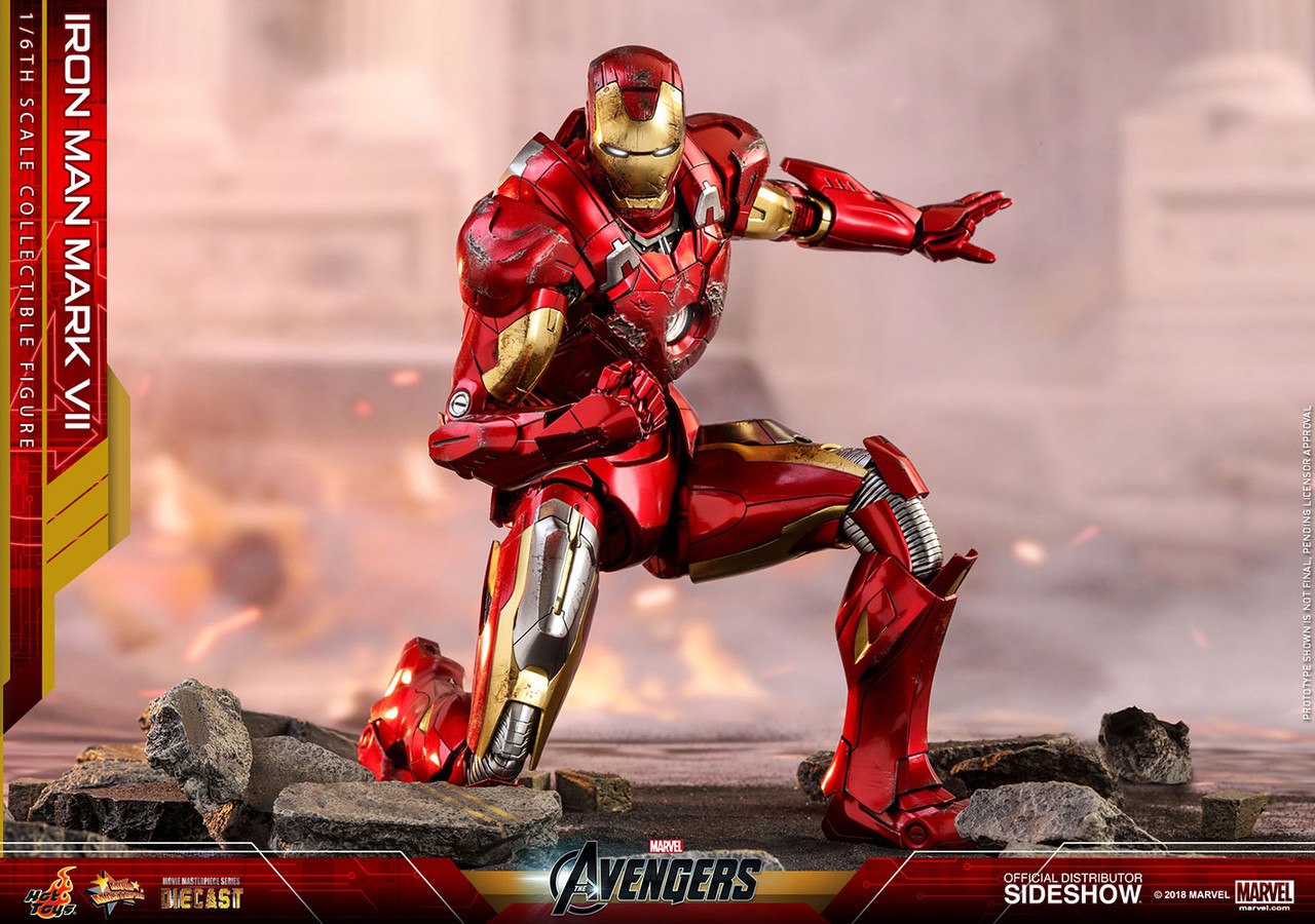 Avengers IRON MAN MARK VII 1:6 Scale Figure by HOT TOYS_(