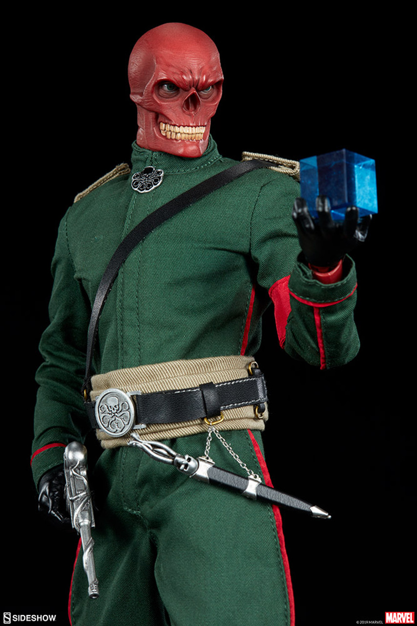 Marvel's RED SKULL Sixth Scale HYDRA Figure 1:6 by Sideshow Collectibles