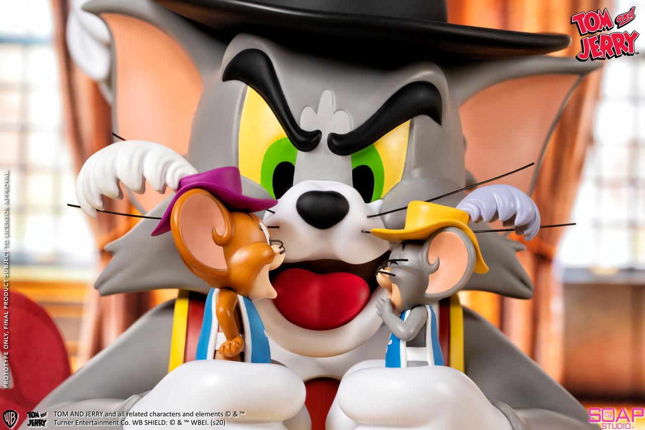 トムとジェリー Musketeers Bust フィギュア ソープスタジオ TOM and JERRY and TUFFY Musketeers 10
