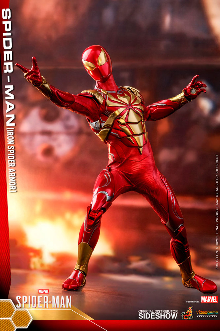 Marvel SPIDER MAN IRON SPIDER ARMOR Sixth Scale 1:6 Figure by