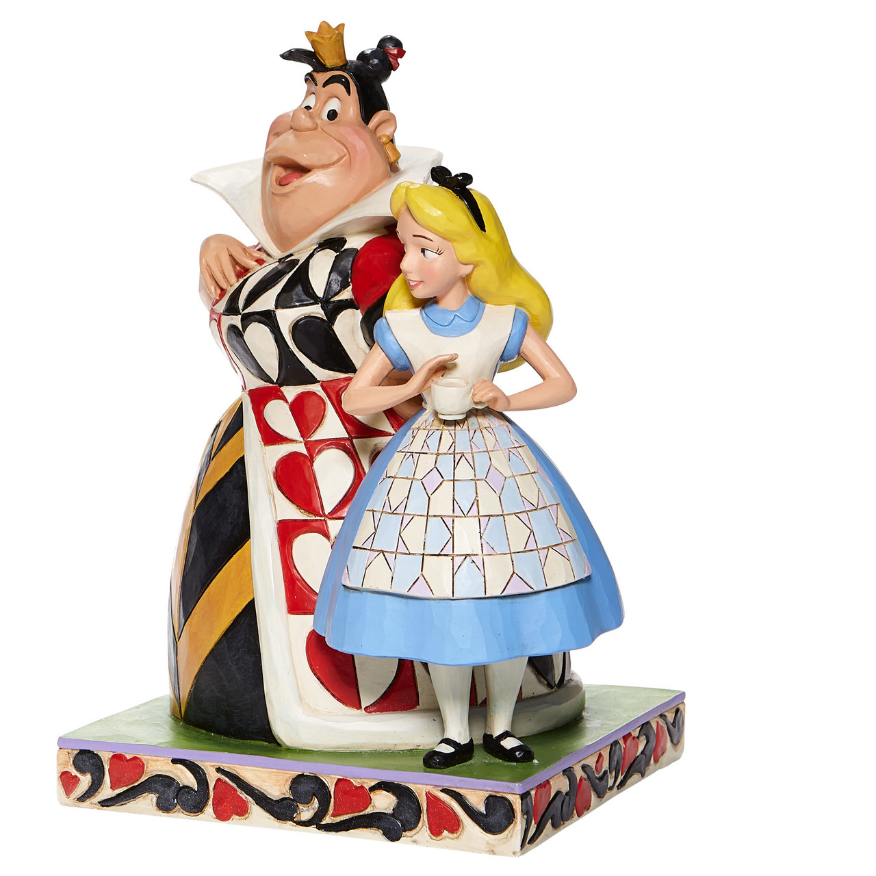 Disney Traditions Alice フィギュア Alice & Queen of Hearts 