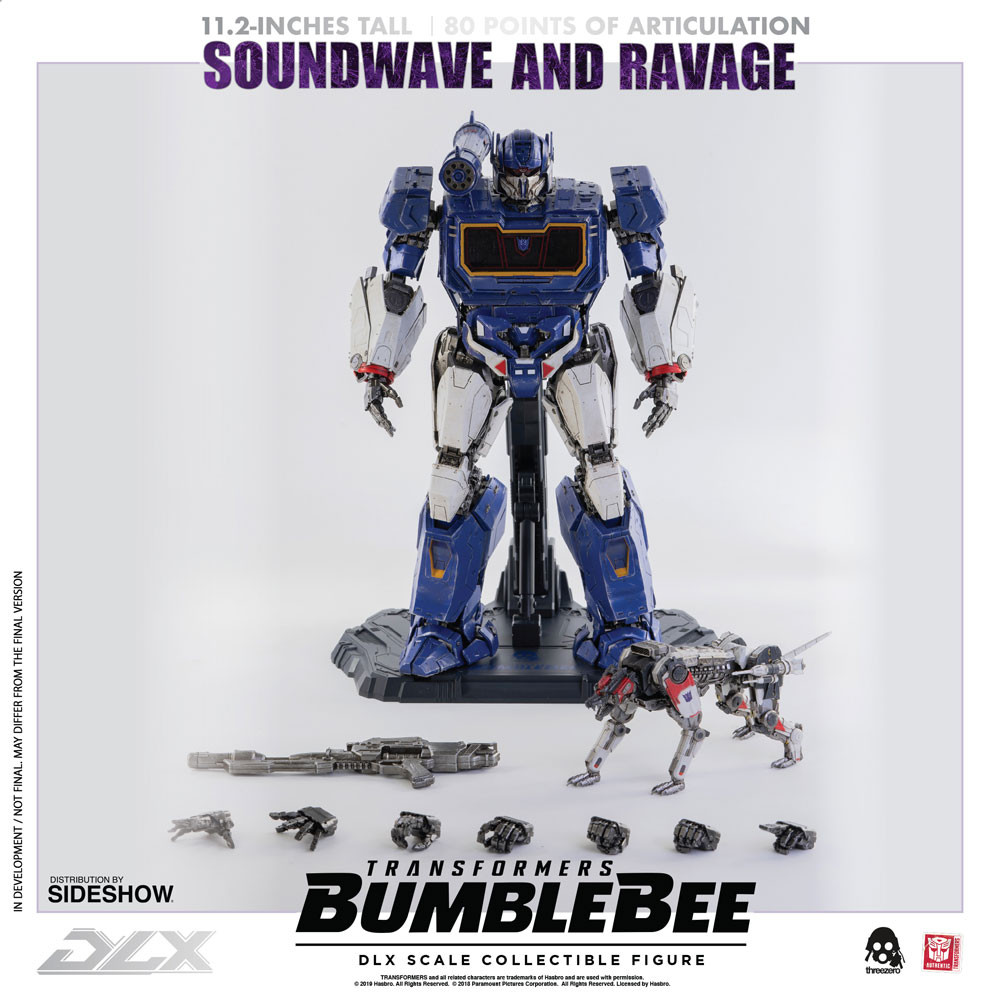 Transformers Soundwave Ravage Collectible Figure By Threezero Dlx Scale Die Cast Metal Bumblebee Movie O Smiley S Dolls Collectibles Llc Jack burns ( john cena ) can be seen carrying an hk51. transformers soundwave ravage collectible figure by threezero dlx scale die cast metal bumblebee movie