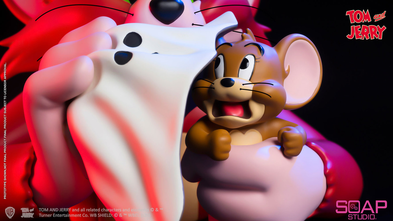 TOM and JERRY SOAP STUDIO VINYL BUST 激レア TOM and JERRY (Devil Version) Bust by Soap Studio Glow in the Dark