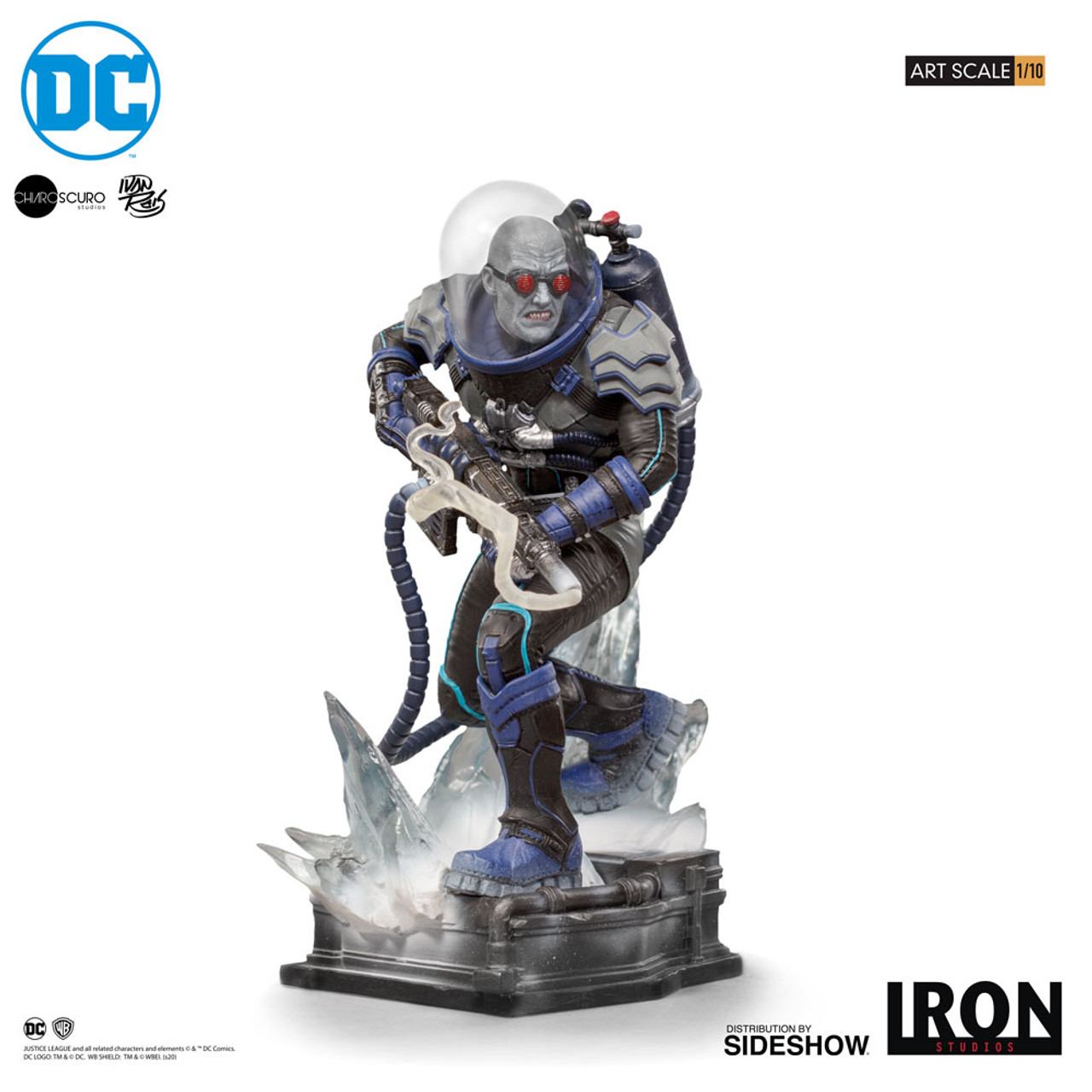 MR FREEZE by Ivan Reis DC Concept 1:10 Art Scale Statue by Iron Studios