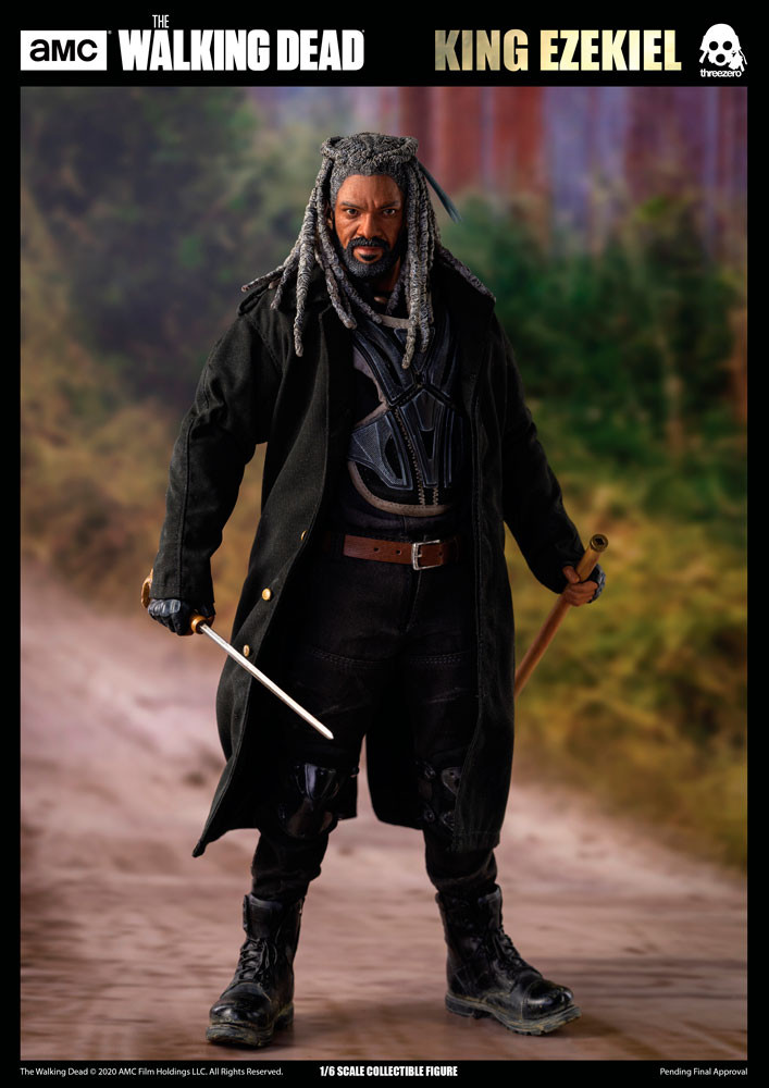 SF・ファンタジー・ホラー threezero THE WALKING DEAD KING EZEKIEL AMC The Walking Dead: KING EZEKIEL Sixth Scale Figure by Threezero