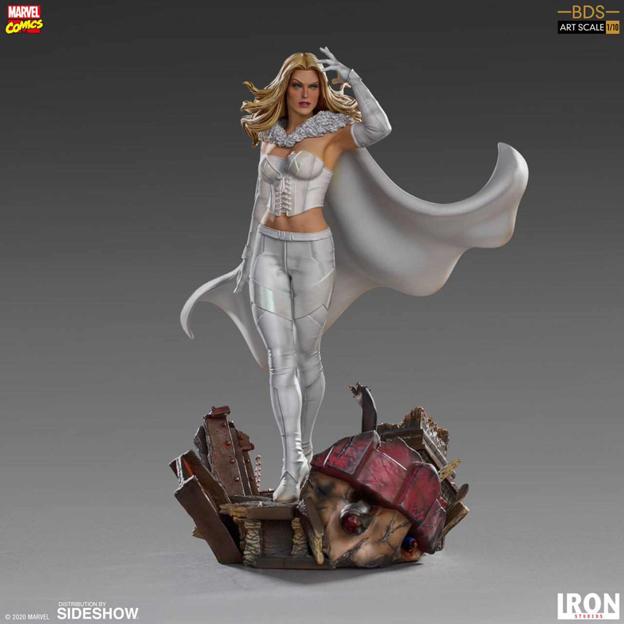 無料発送 KANADEREAカナデリアStatue Emma Frost X-Men Bds Art Scale 10 Iron  Studios