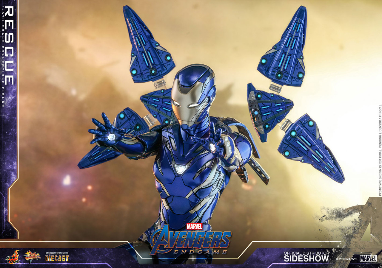 Rescue Sixth Scale Figure by Hot Toys DIECAST Avengers: Endgame