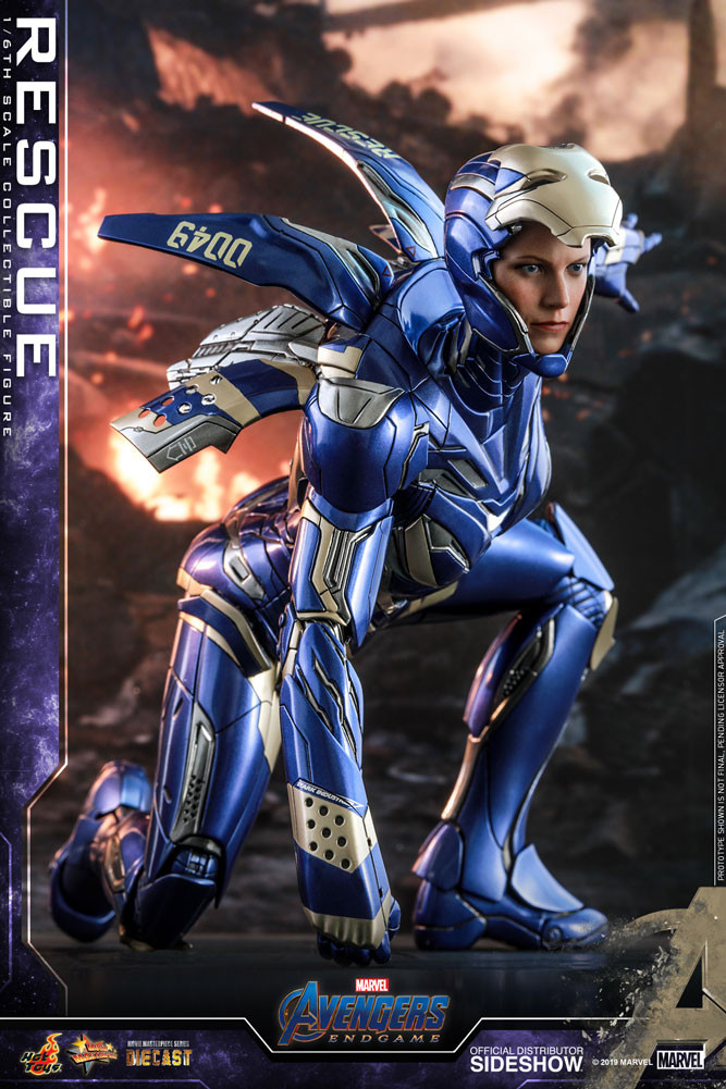 アベンジャーズ RESCUE フィギュア ダイキャスト Rescue Sixth Scale Figure by Hot Toys DIECAST Avengers: Endgame