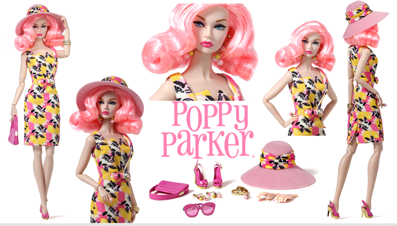 PINK LEMONADE POPPY PARKER 2021 Club Exclusive Fashion Royalty-Integrity  Doll