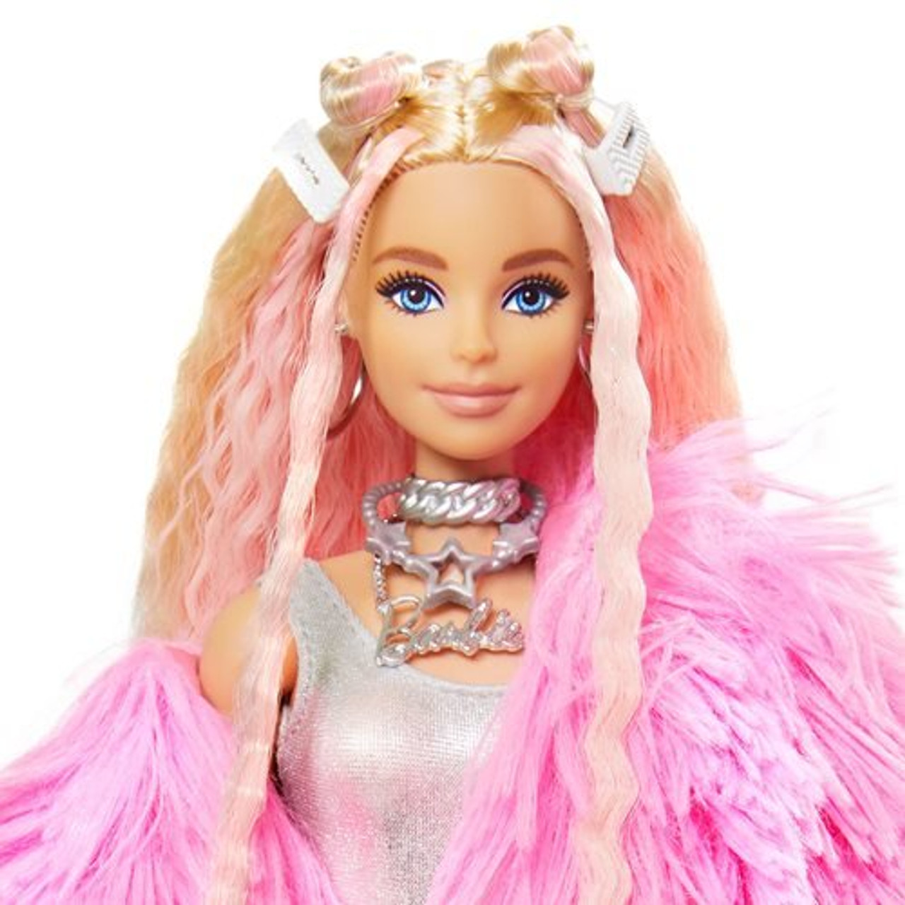 2021 BARBIE EXTRA #3 (Pink Fluffy Fur & Flying Pig) - O'Smiley's