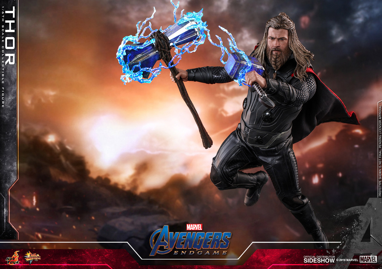 Avengers: Endgame THOR (Chris Hemsworth) Sixth Scale Hot Toys 1:6  Figure_MMS557 - O'Smiley's Dolls & Collectibles, LLC