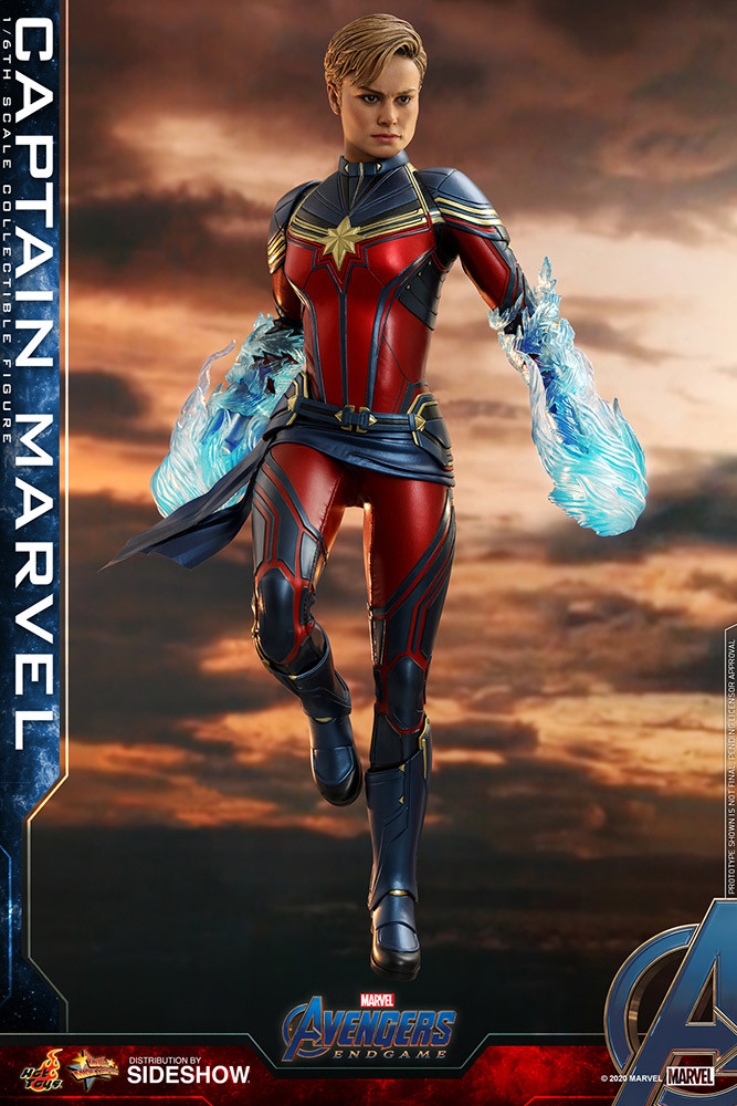 Avengers Endgame CAPTAIN MARVEL (Brie Larson) Sixth Scale Hot Toys