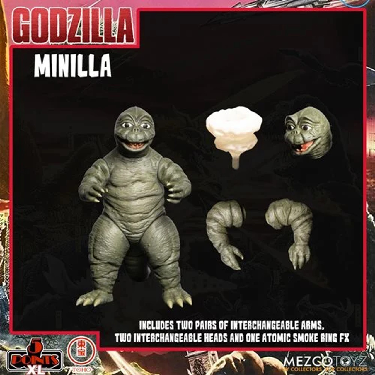 史上一番安い Destroy Godzilla: All 2 Round XL Points 5 (1968) Monsters その他