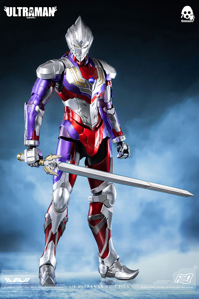 ウルトラマン スーツ TIGA 1/6スケール Threezero Ultraman Suit Tiga Sixth Scale Figure | Comic Fortress