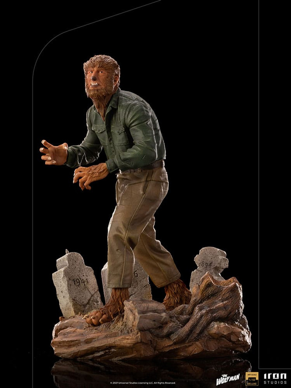 Universal Monsters WOLF MAN DELUXE Limited Edition 1:10 Art Scale Statue by  Iron Studios - O'Smiley's Dolls & Collectibles, LLC