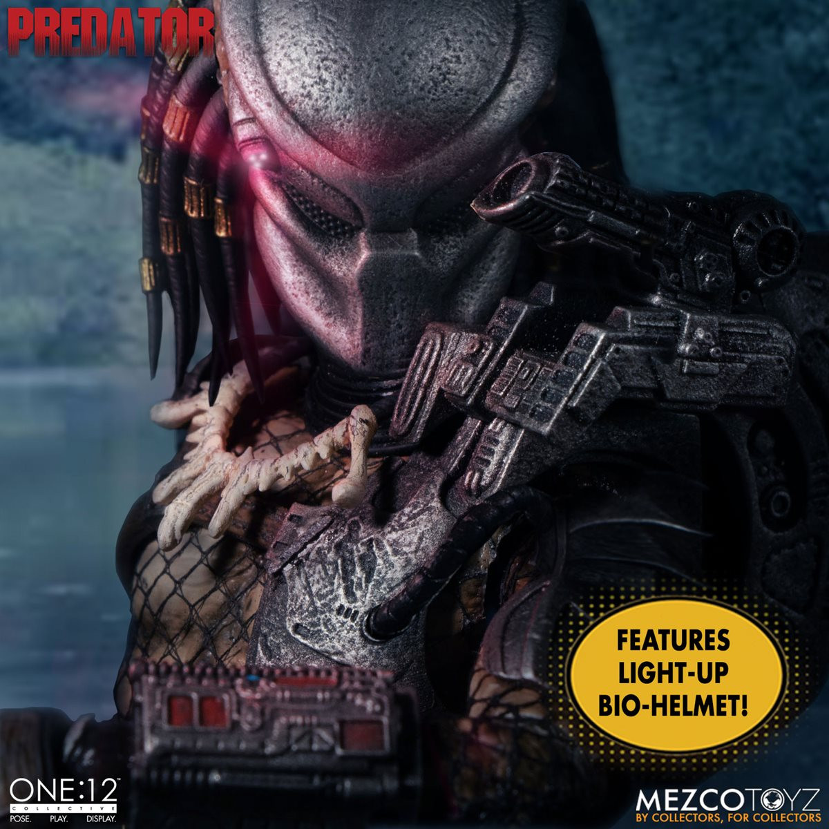 PREDATOR One:12 Collectible Deluxe Edition Action Figure by Mezco