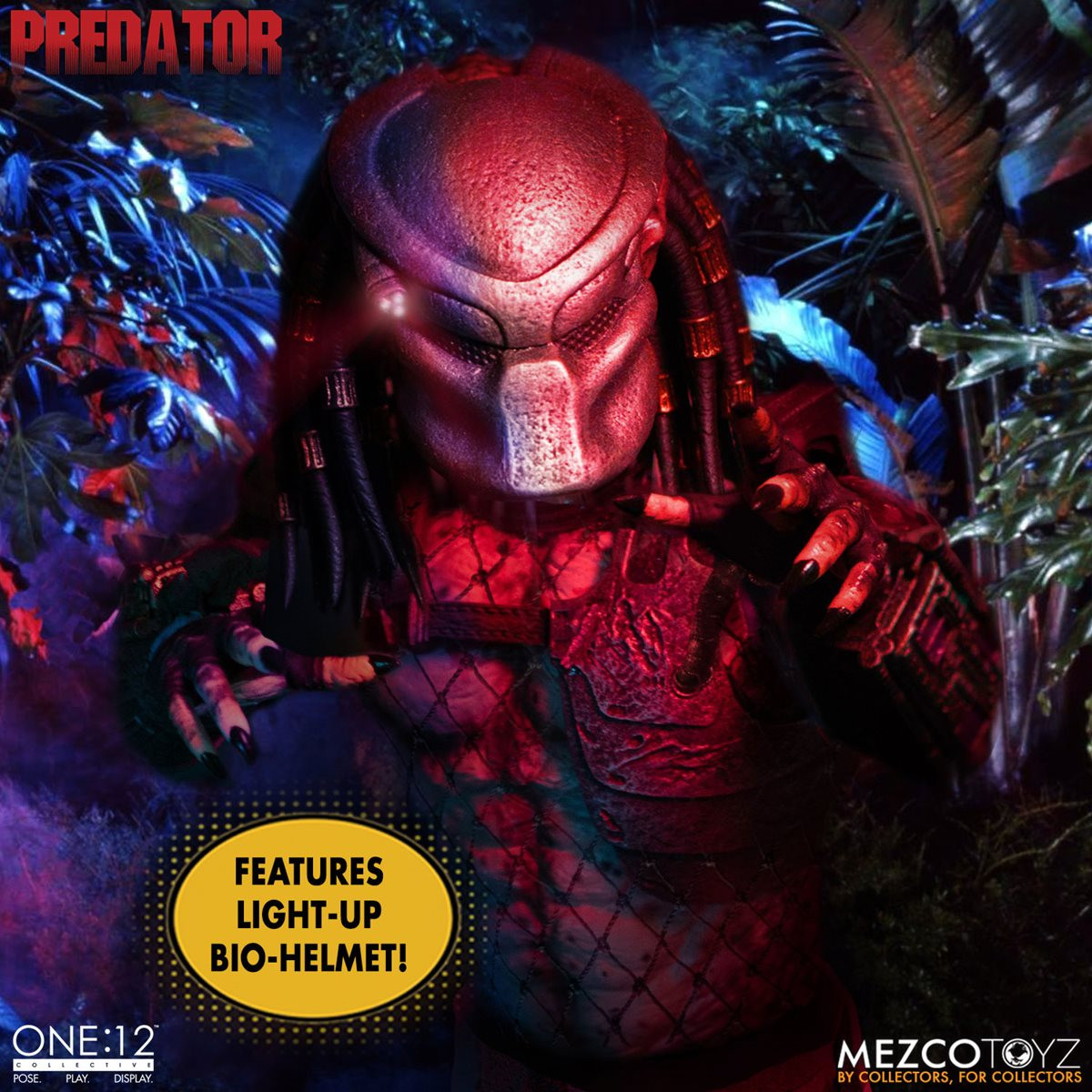 PREDATOR One:12 Collectible Deluxe Edition Action Figure by Mezco