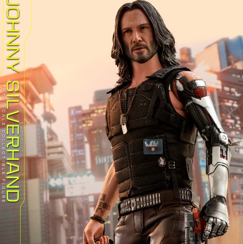 Cyberpunk 2077 JOHNNY SILVERHAND (Keanu Reeves) Sixth 1:6 Scale Collectible Action Figure by Hot Toys VGM47 (907403)