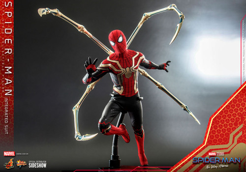 Marvel's SPIDER-MAN No Way Home INTEGRATED SUIT (Tom Holland) 1:6 Sixth Scale Figure by Hot Toys MMS623