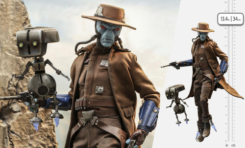 Star Wars: Book of Boba Fett CAD BANE DELUXE Sixth Scale 1:6 Figure Set by Hot Toys TMS080
